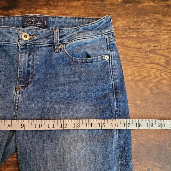 Lucky Brand Jeans Size 6 Lolita Skinny Mid Rise Medium Light Wash Stretch - Picture 7 of 11
